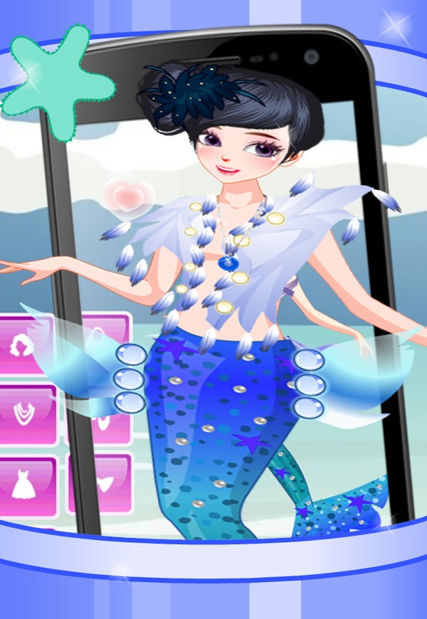 Nature Mermaid Dress Up截图3