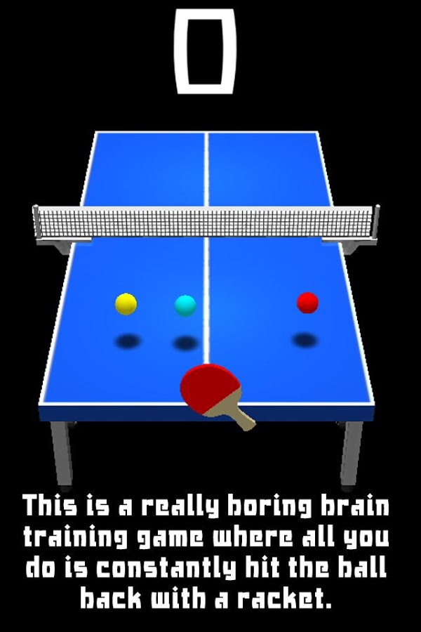 Play ping-pong for mind-train截图2