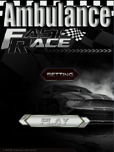 Ambulance Fast Race截图1