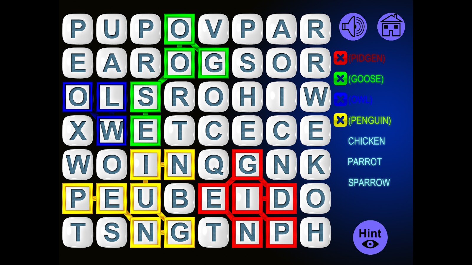 WORD search Swipe Words Puzzle截图1