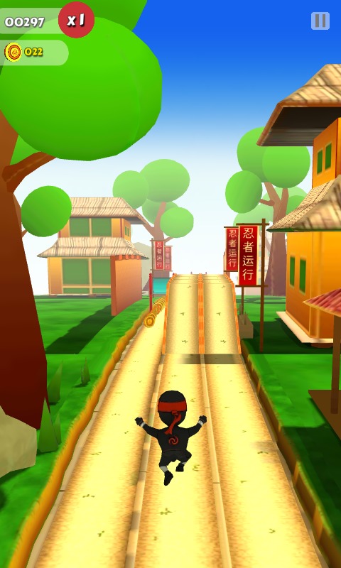 Ninja Runner 3D截图3