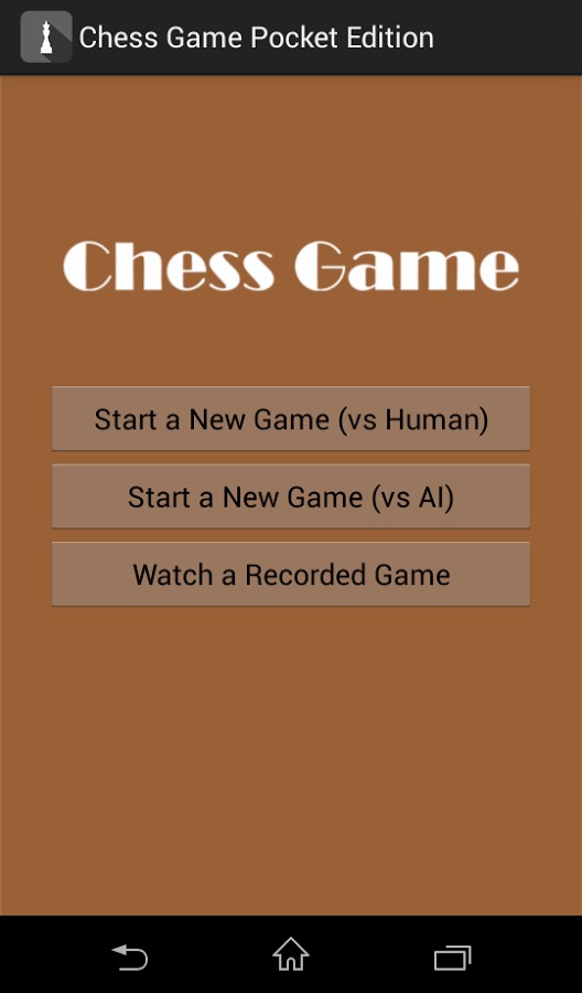 Chess Free - Pocket Edition截图1