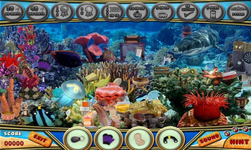 Sea Life - Free Hidden Objects截图3