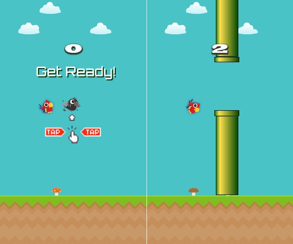 Flappy Pirate Parrot截图4