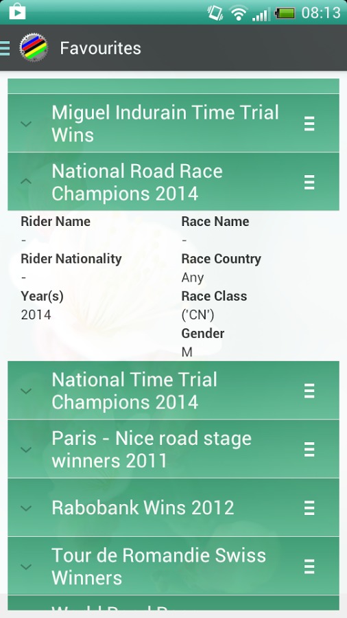 Road Race Results截图5