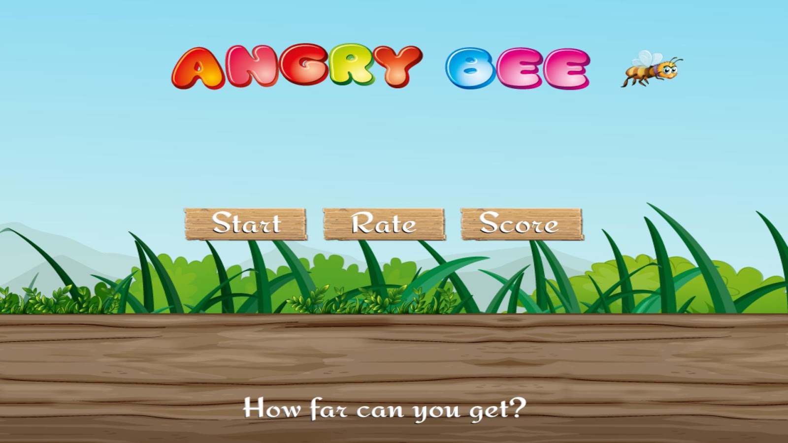 Angry Bee - Flappy like a bird截图1