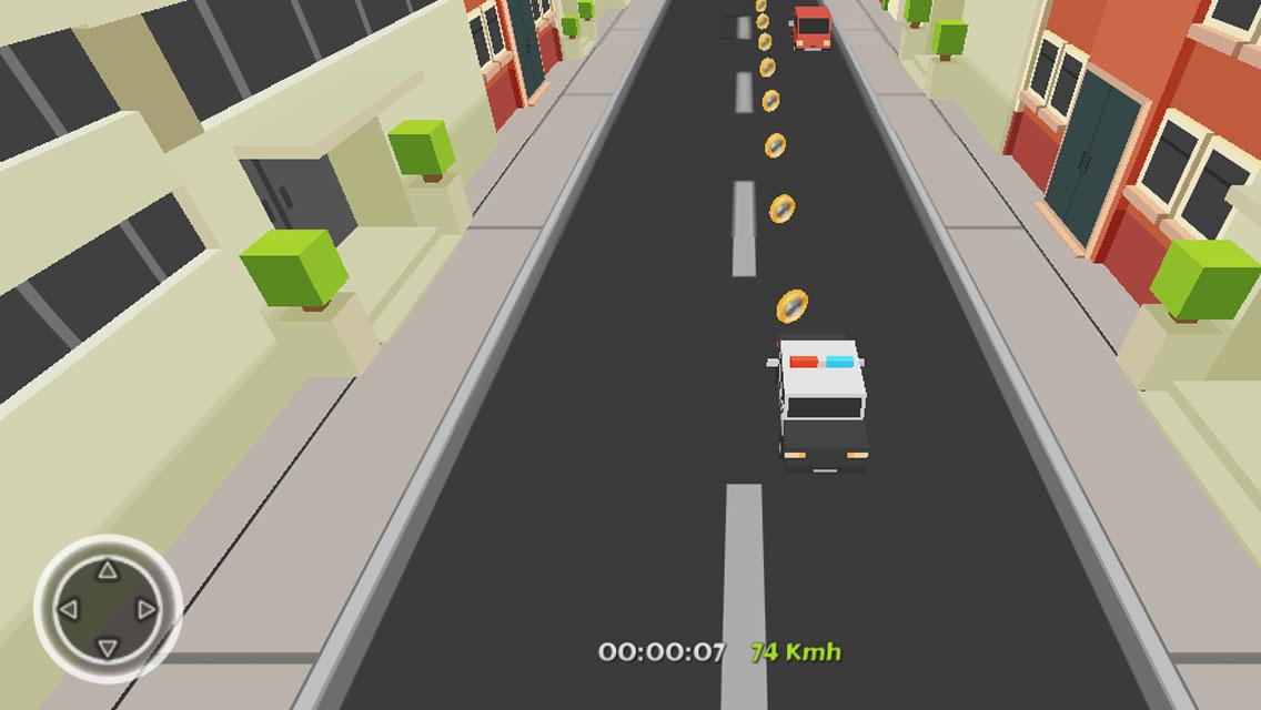 Crazy Cop Traffic Racer 3D截图2