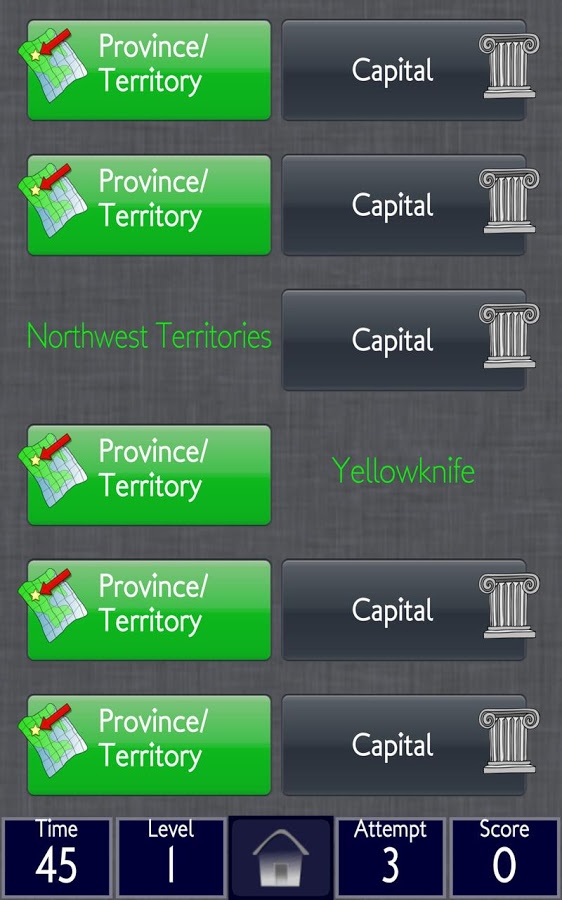 Canada Provinces Geo Memory截图2