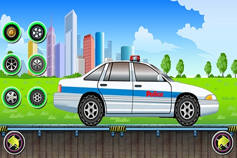 Police Car Wash Salon Game截图5