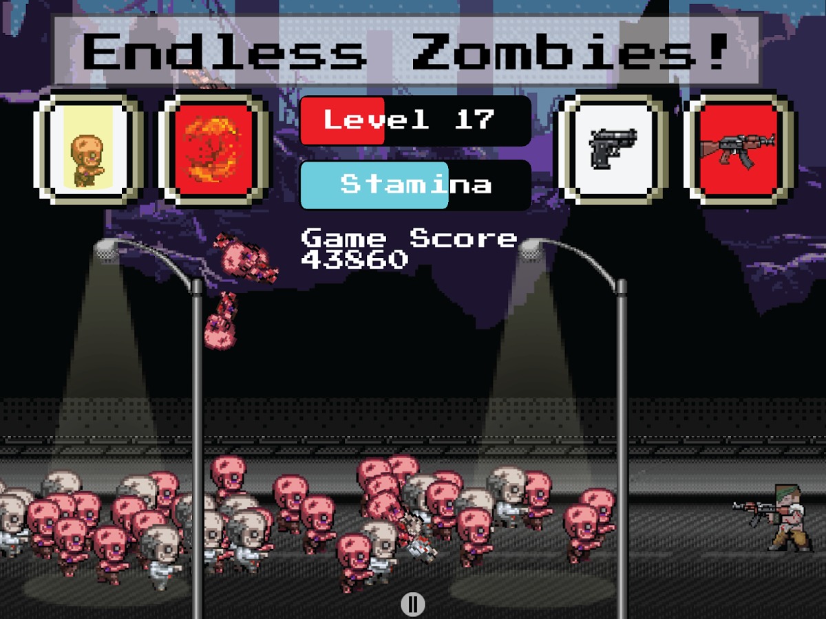 Zombie Rush Infinite Tap Lite截图3