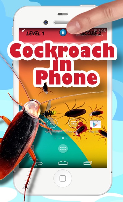 Cockroach in Phone Fun Joke截图1