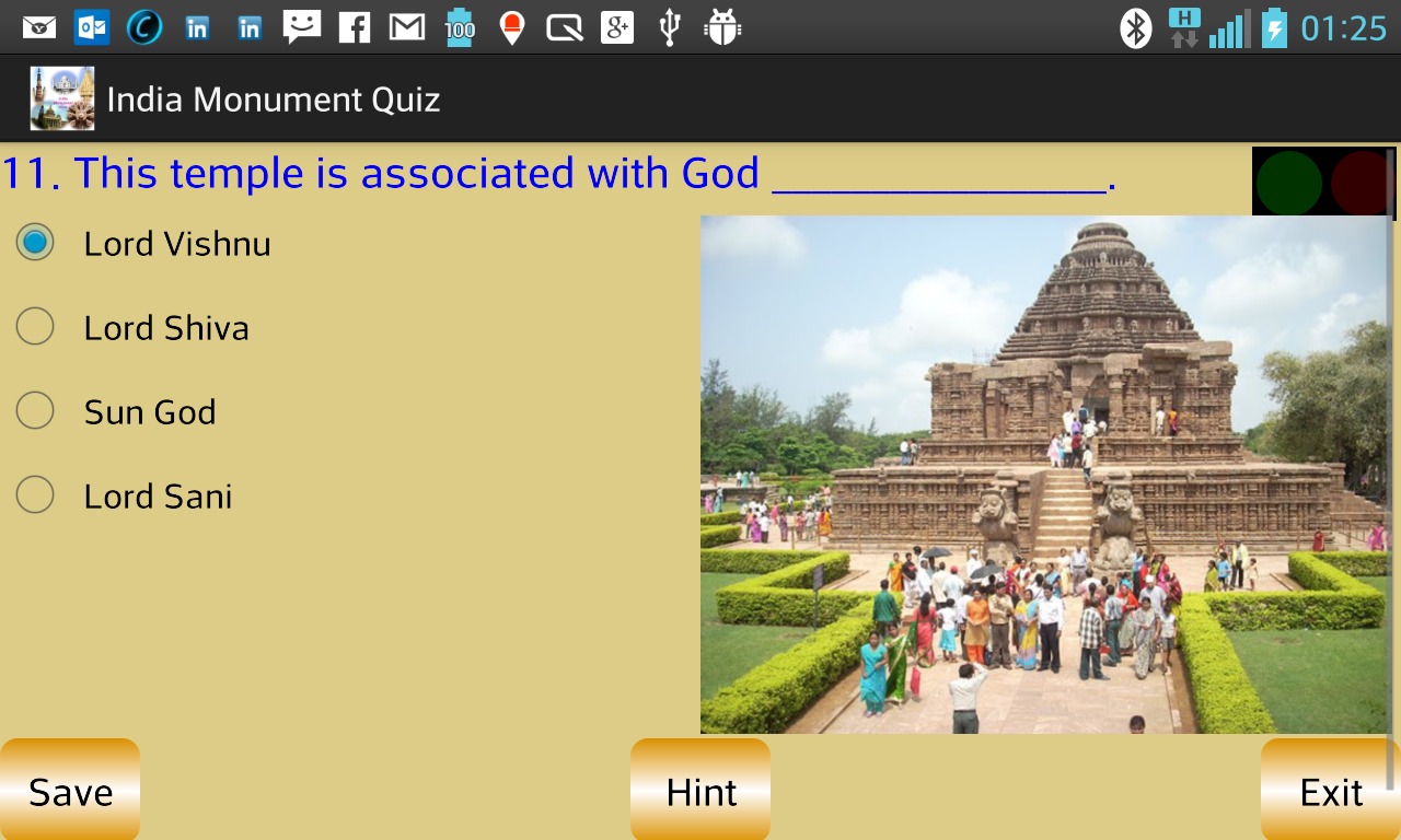 India Monument Quiz截图3