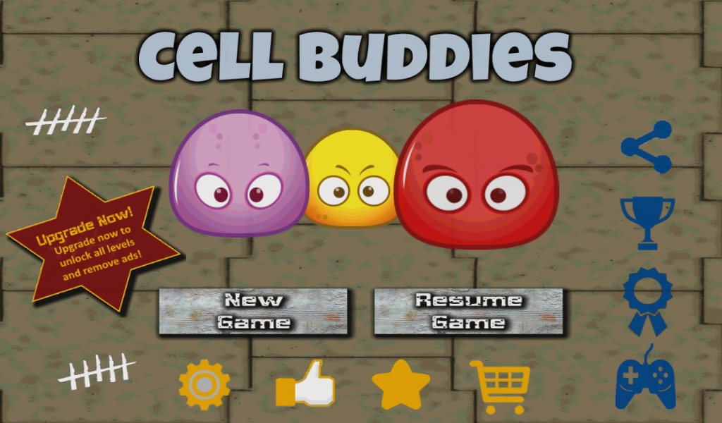 Cell Buddies - Match 3, 4 & 5截图1