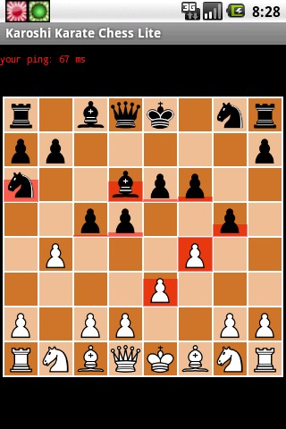 Karoshi Karate Chess Lite截图1