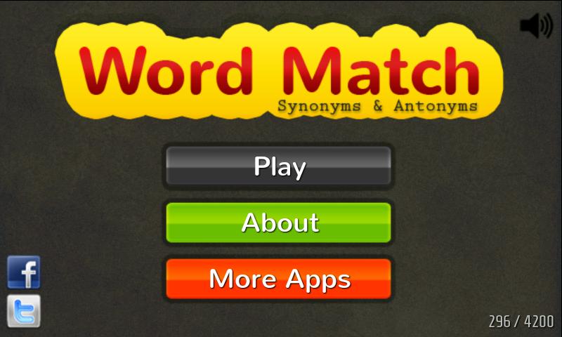 Word Match: Synonym & Antonym截图1