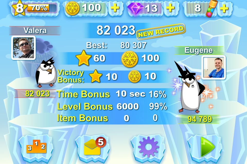 Tap The Bubble 2 Penguin Party截图3