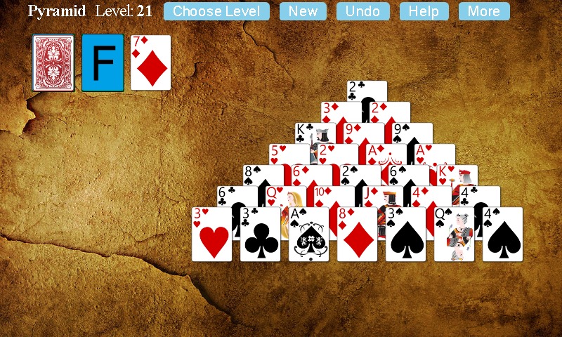 Pyramid Solitaire - Free截图5