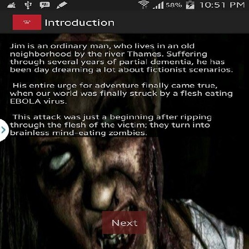 Zombie Apocalypse-A Word Story截图1