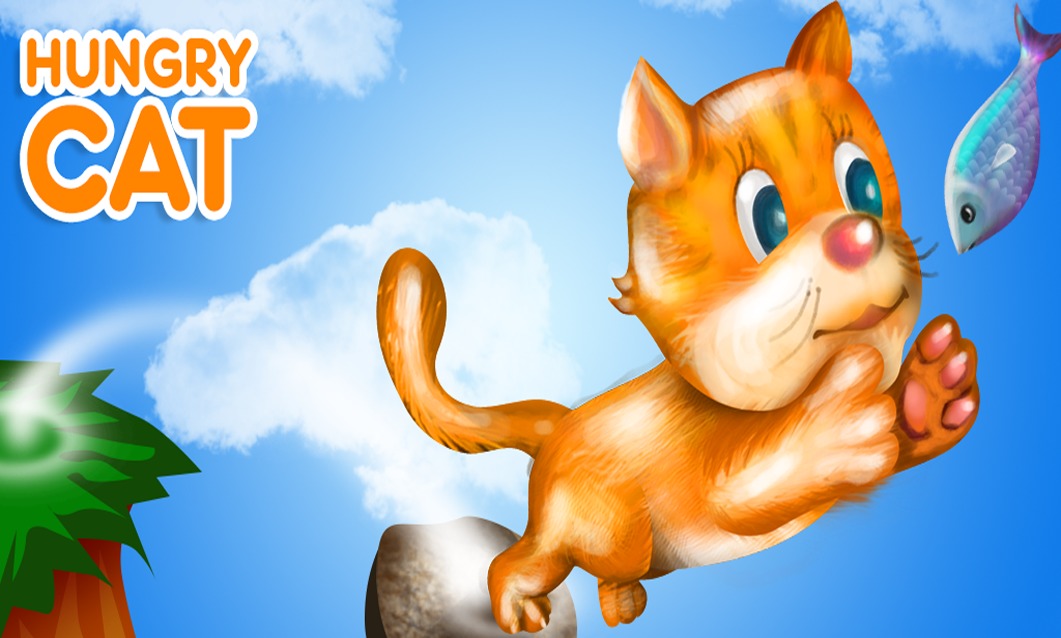 Hungry Cat - Cat and Fish Game截图3