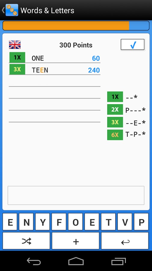 Words & Letters Game截图2