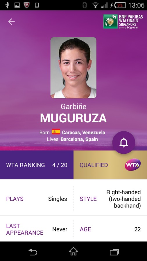 WTA Finals截图3