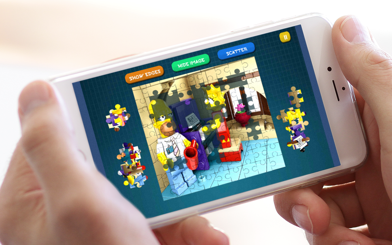 Jigsaw Kids Simpsons Lego截图1