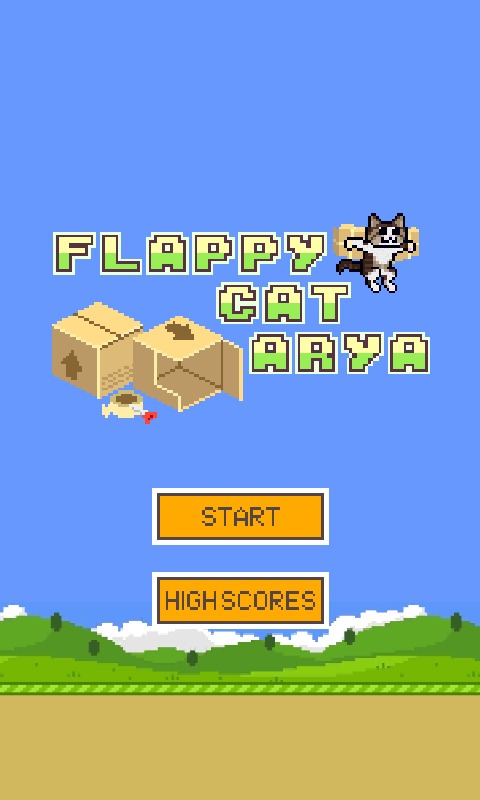 Flappy Cat Arya截图2