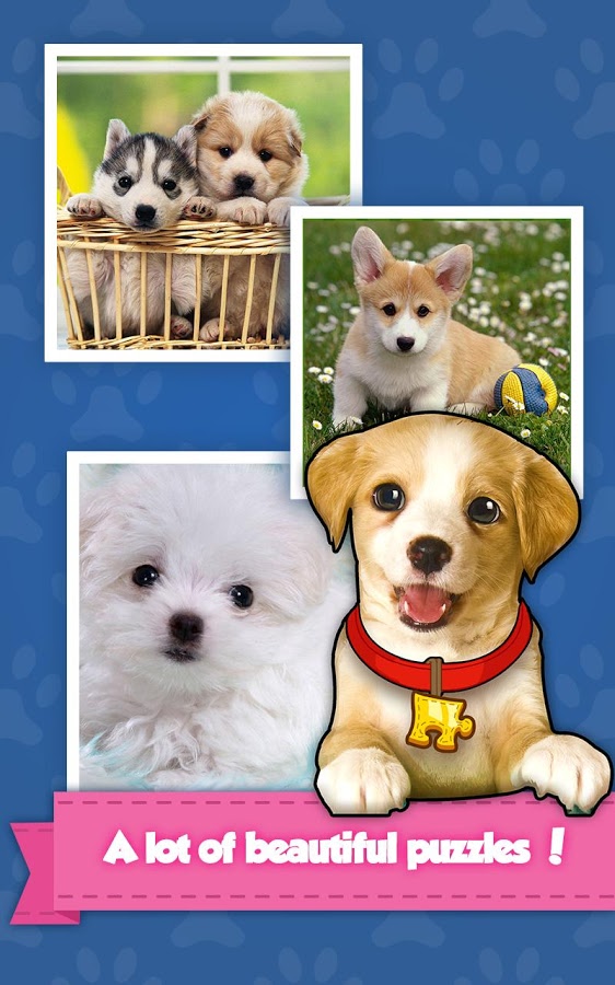 Kids Puzzles: Puppy Jigsaw截图3