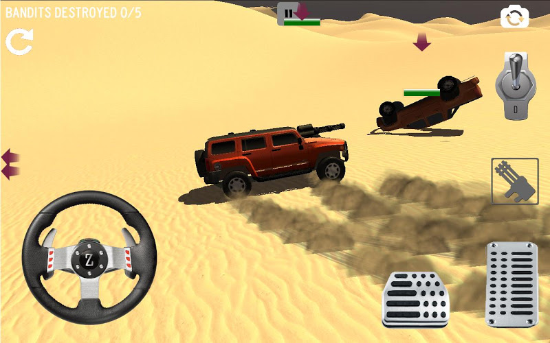 4x4 Desert Safari Attack截图2