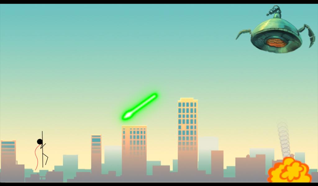 Superhero Stickman Free截图2