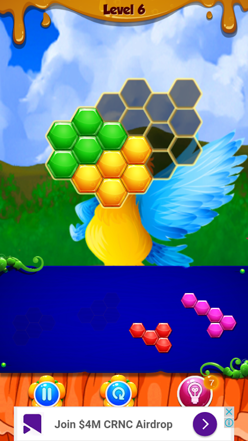 Bird Hexa Puzzle Classic截图1