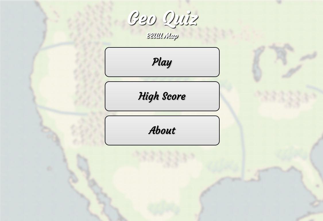 Geo Quiz - EEUU Map截图1