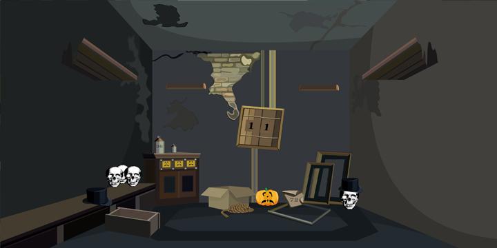 Halloween Skull Room Escape截图3