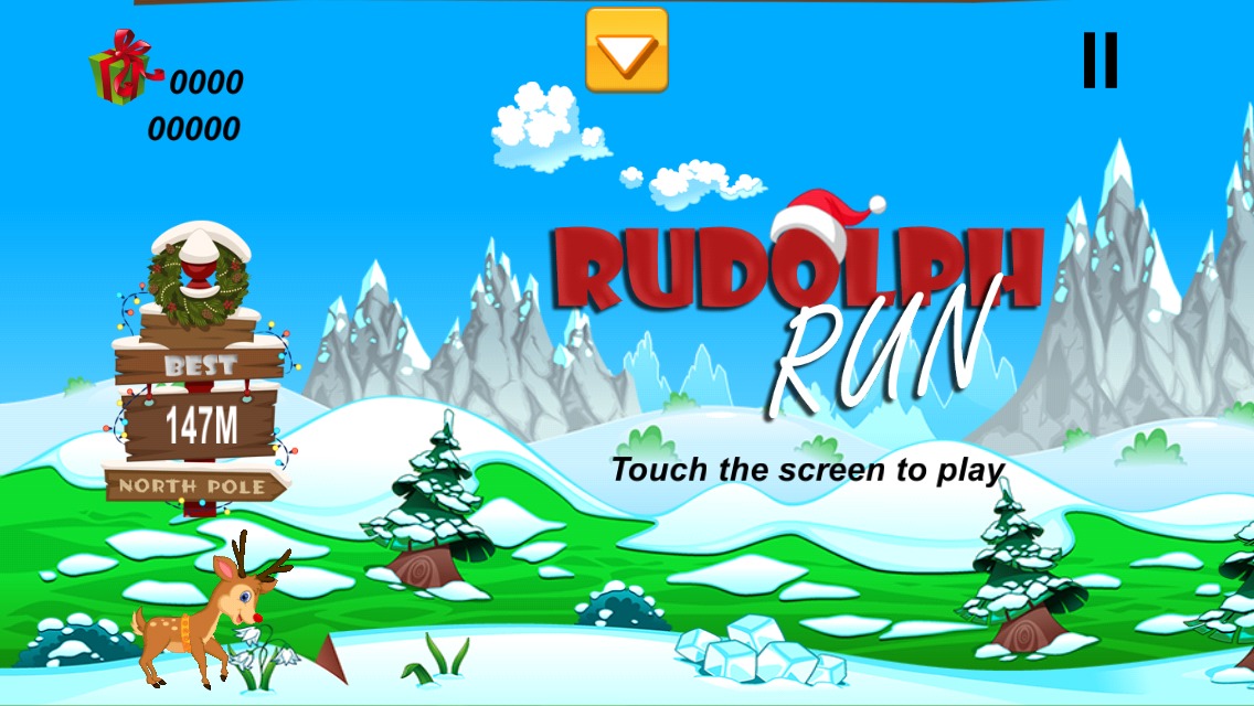 Rudolph the Reindeer Run截图1