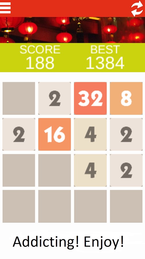 Fred's 248 puzzle game!截图1