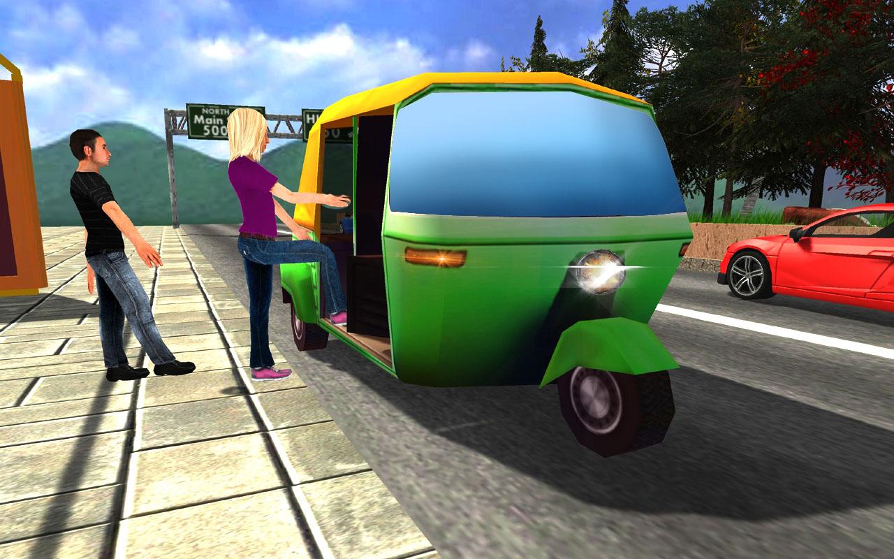 Offroad Crazy Rickshaw Driver截图4