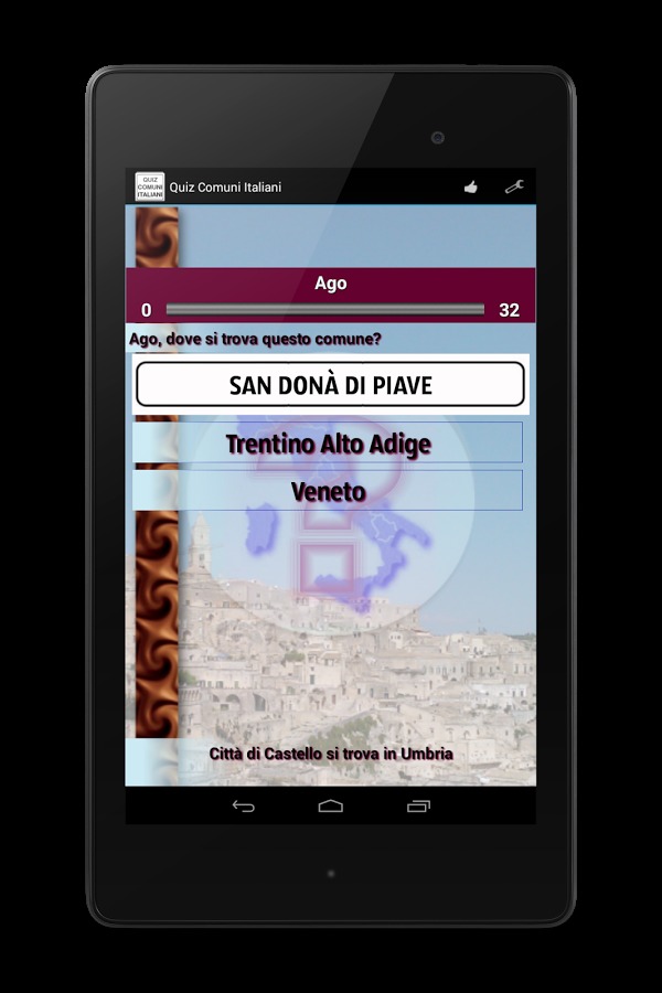 Italian Towns Trivia截图3