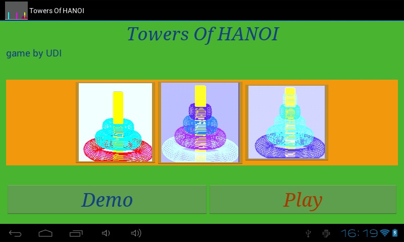 Towers of Hanoi , Drag & Drop截图5