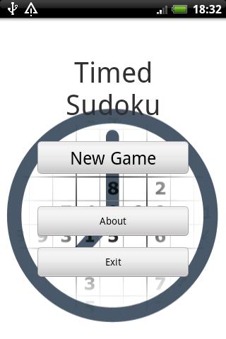 Timed Sudoku截图1