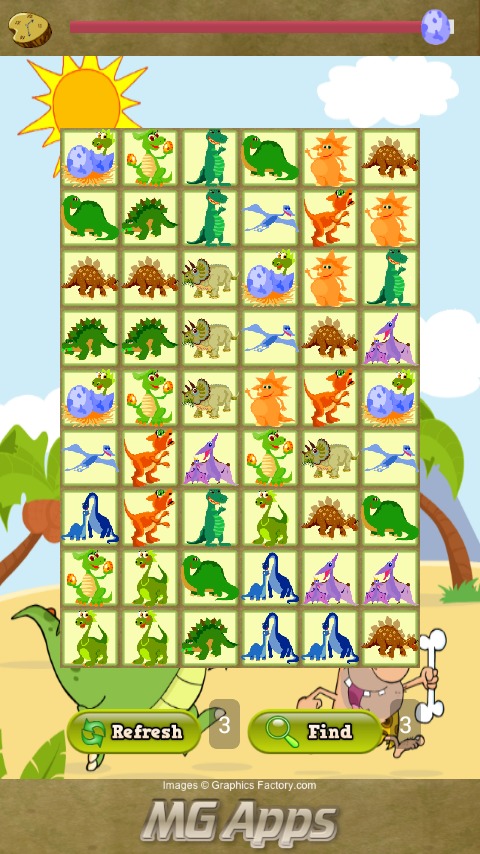 Dinosaurs Hunter Match截图2