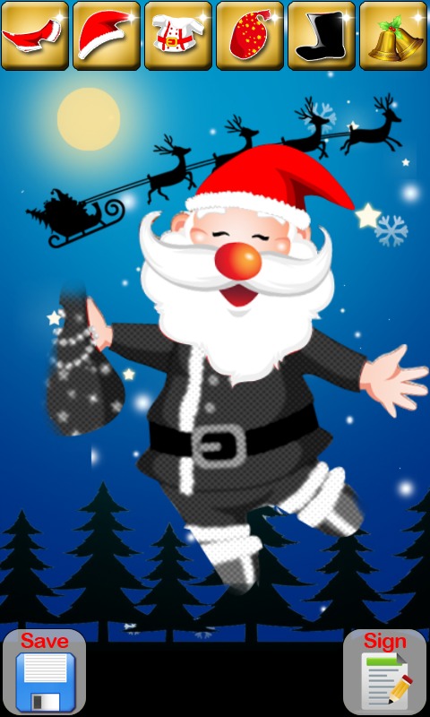 Dress Up Santa Game and Cards截图1