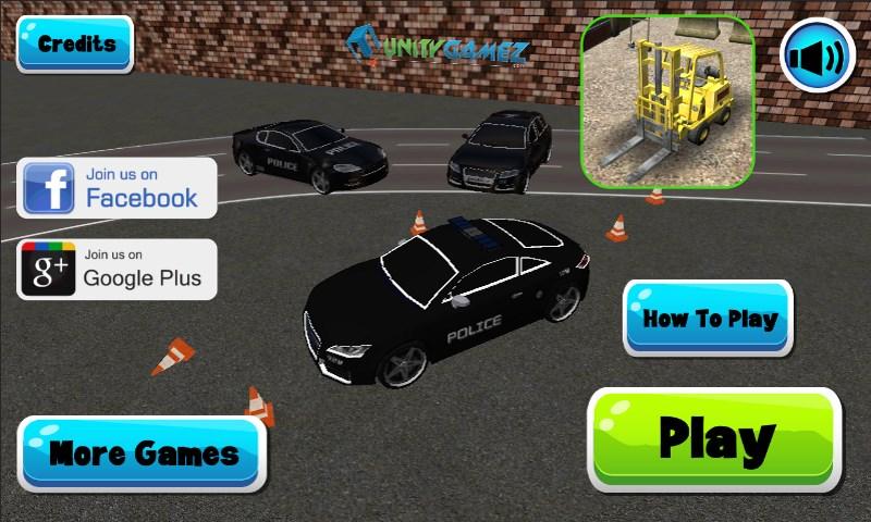 Police Parking 3D Challenge截图1