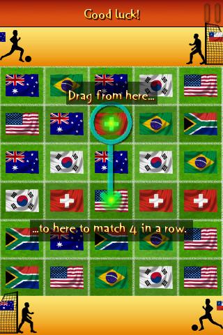 Puzzle Match World Cup Soccer截图1