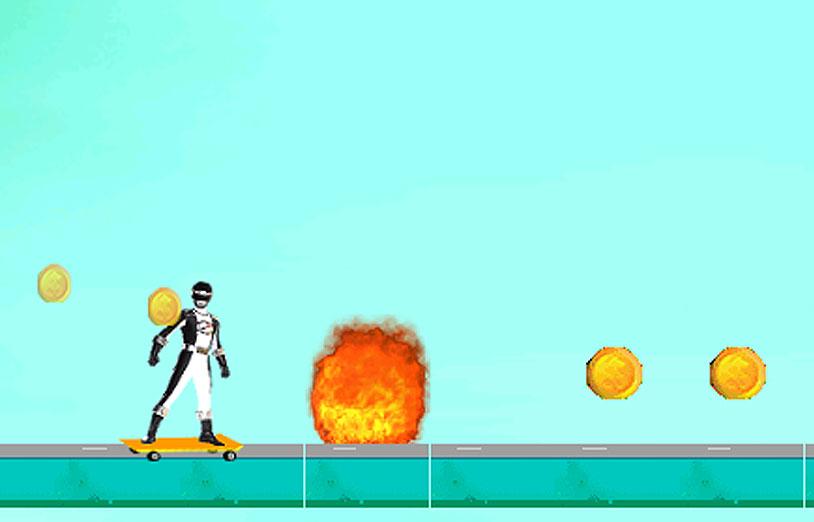 Skater Rangers jump game截图1