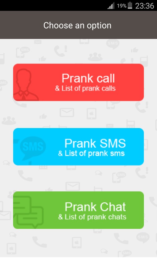 Prank Call & Prank SMS截图2