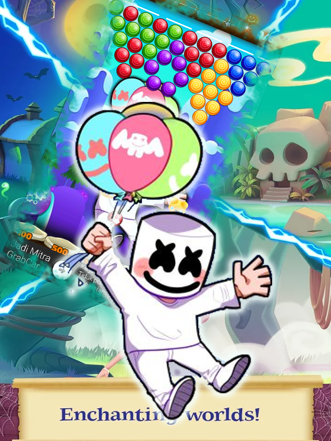 Marshmallow Hero Bubble截图4