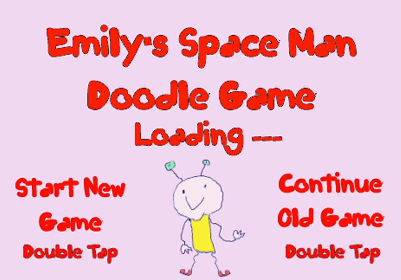 Emily's Space Man Doodle Game截图5