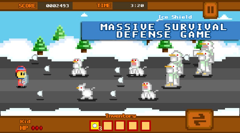 Snowman Defender截图2