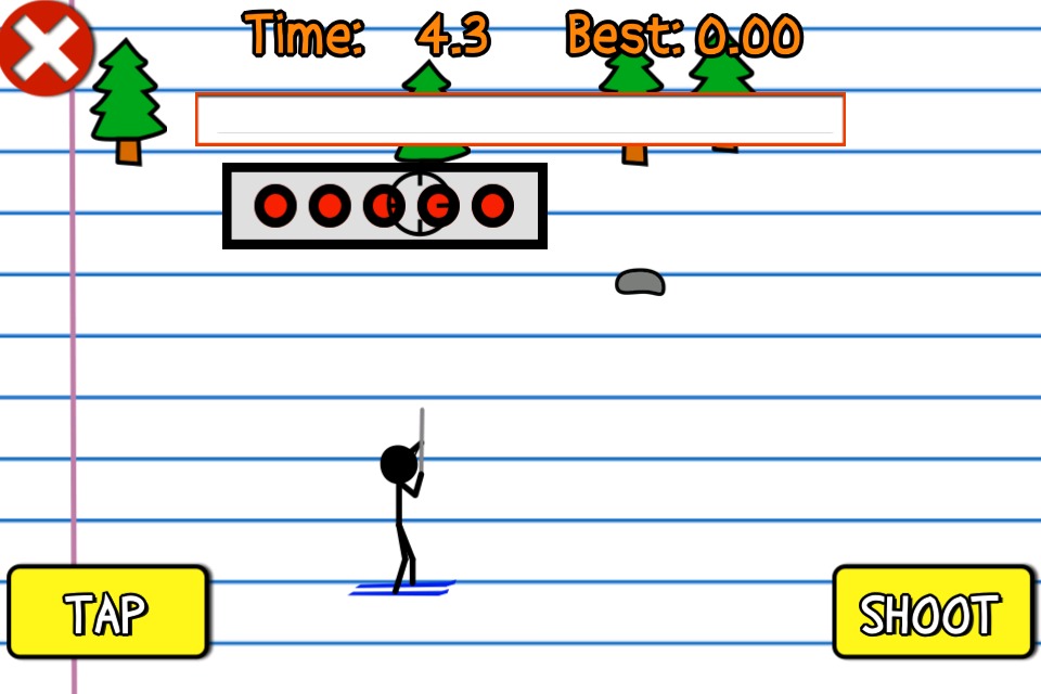 Stick Man Sports Ski Games截图3