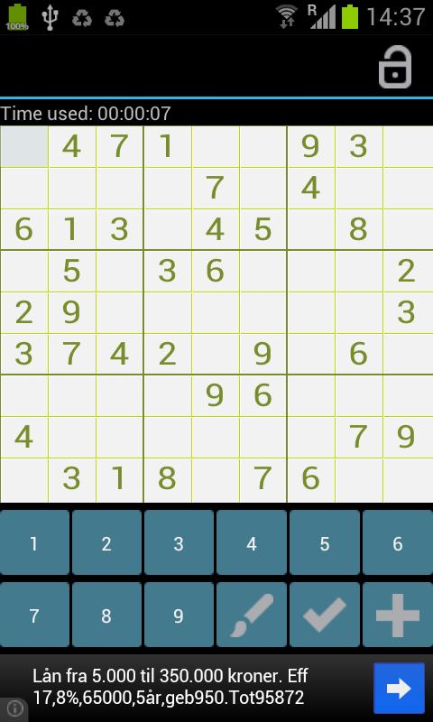 Sudoku 4 fun free截图2